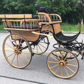 Wagonnette en bois
